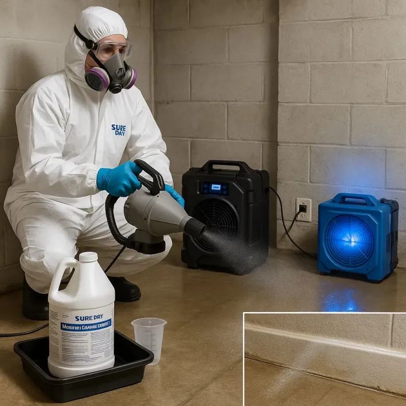 Sanitization and Odor Removal process in Goodwell, OK