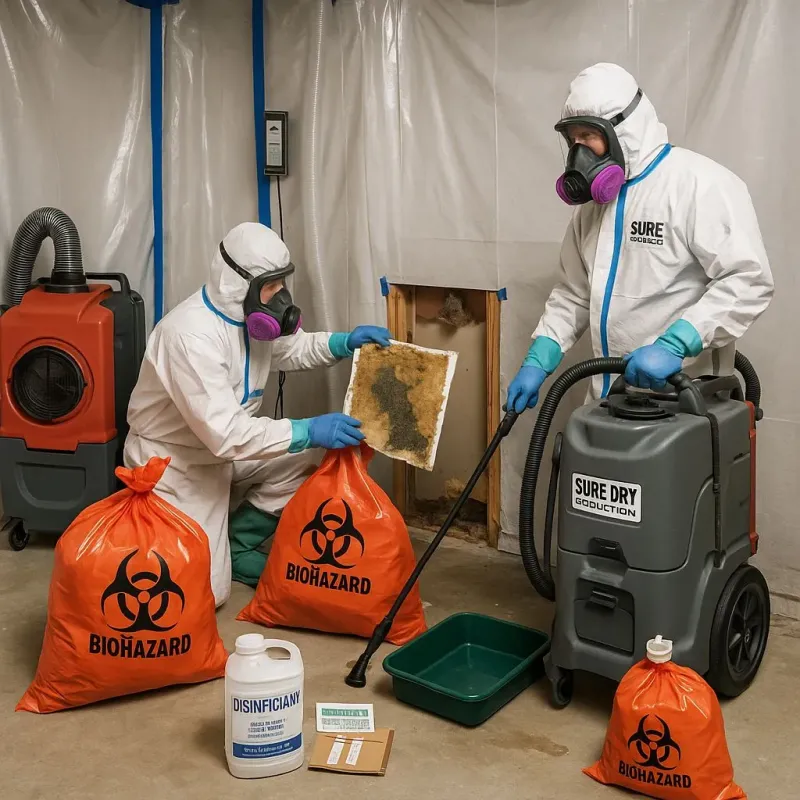Contaminated Water Handling Protocols process in Goodwell, OK