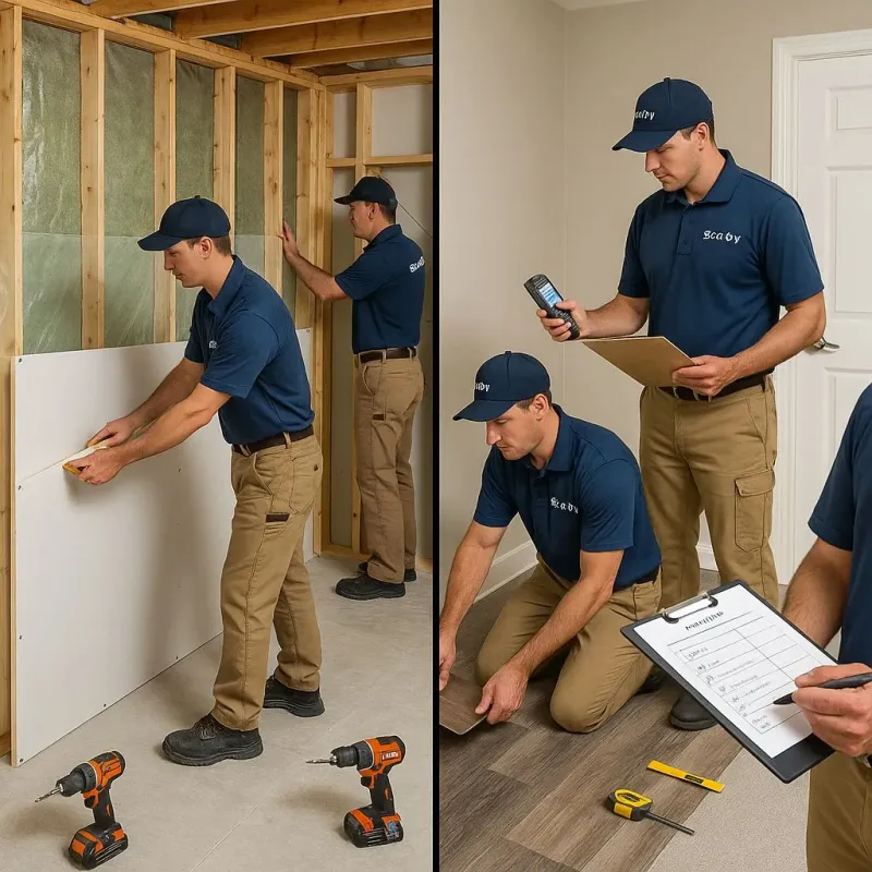 Repairs and Reconstruction process in Goodwell, OK